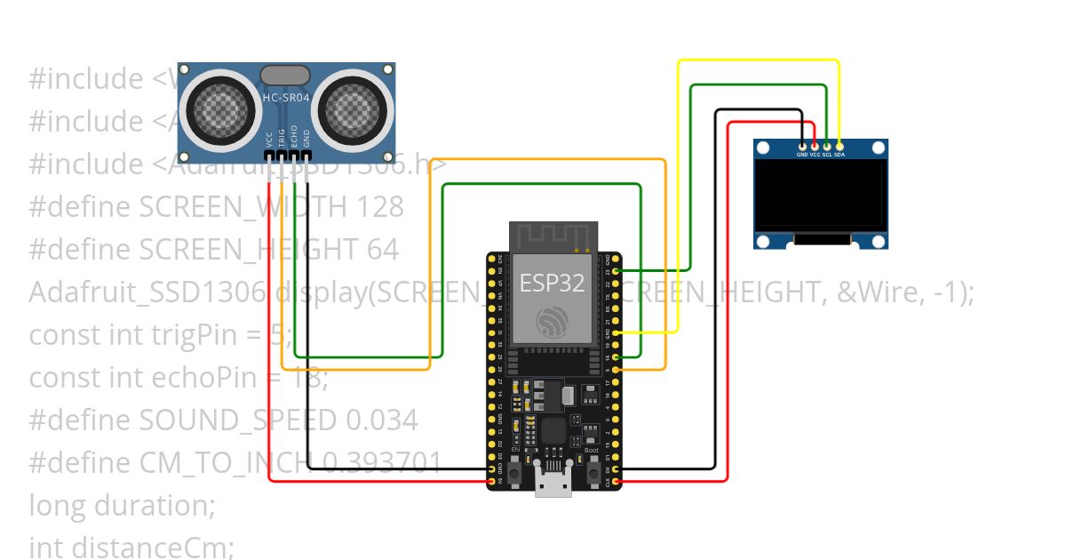 task10-display distance on OLED display Copy simulation