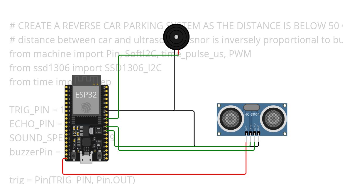 upython_REVERSE CAR PARKING simulation