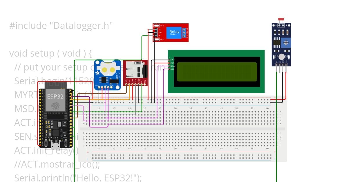 Datalogger 6B simulation