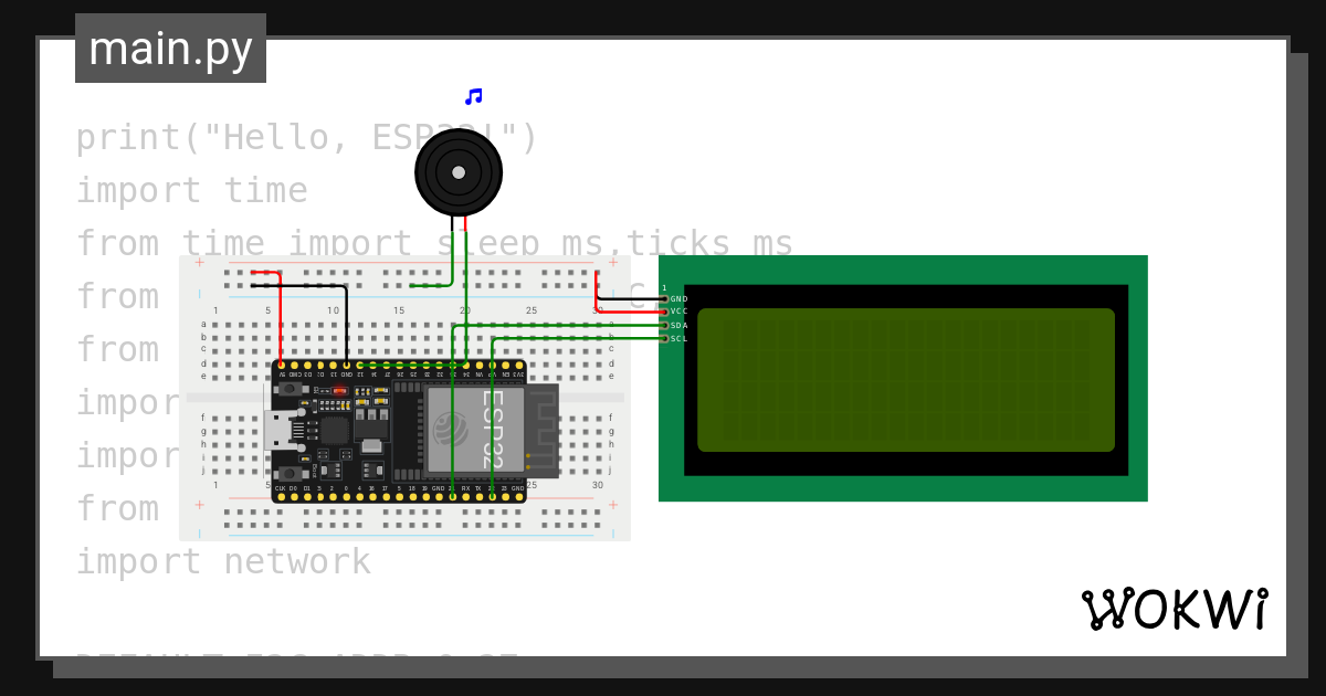 EDP - Wokwi ESP32, STM32, Arduino Simulator