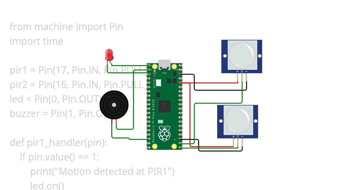 Motion Detector simulation