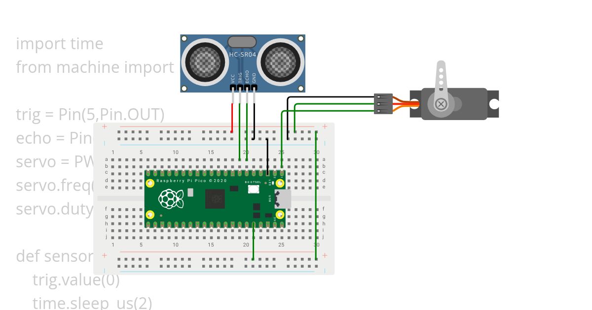ultrasonic_dist simulation