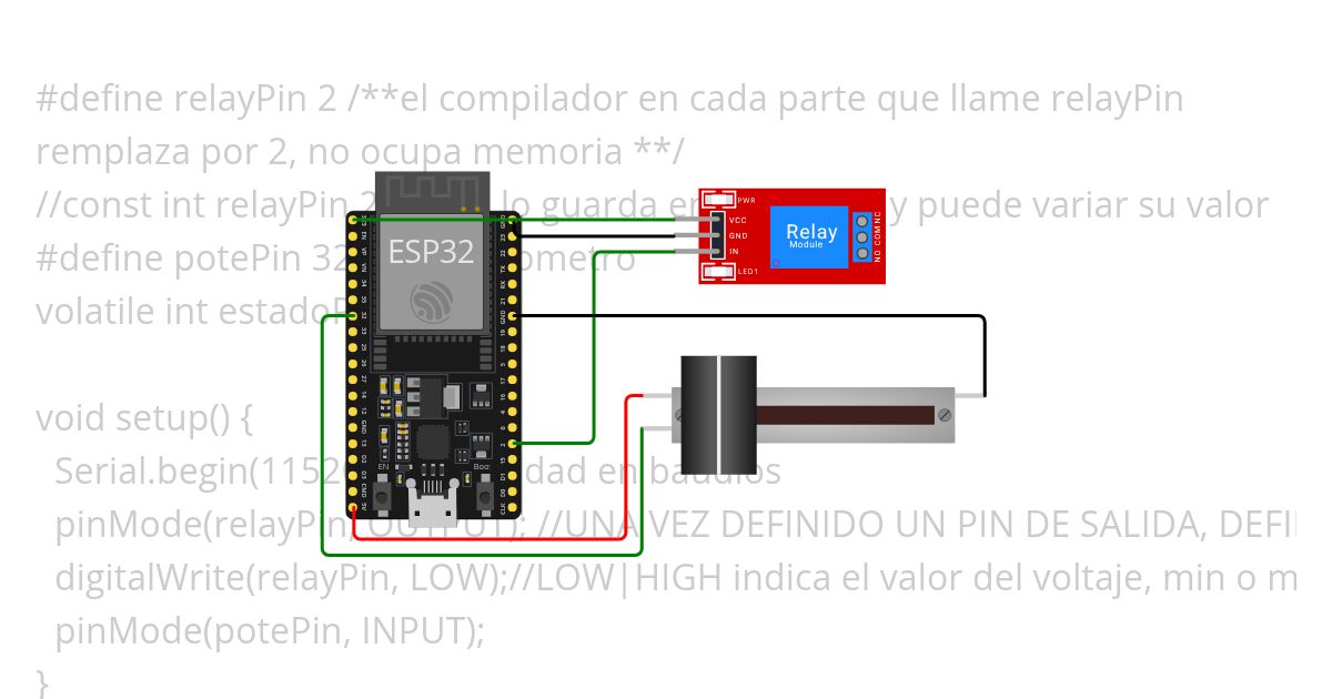 Relay Module simulation