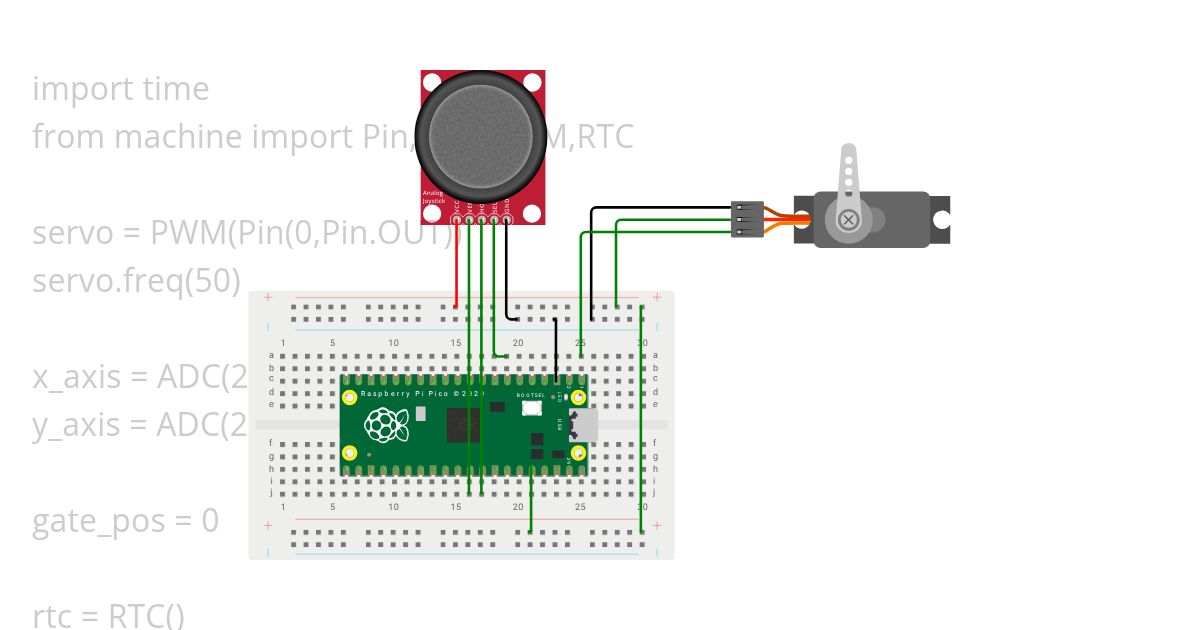 gate_servo simulation