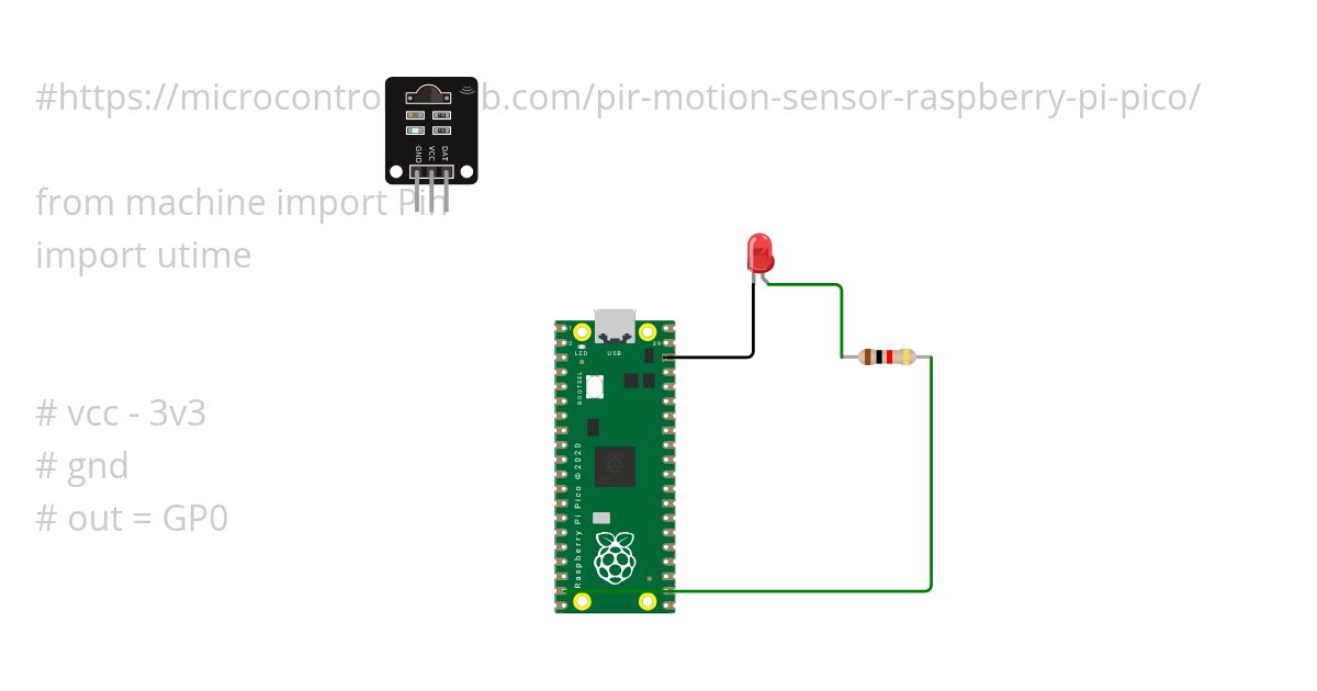 IR sensor simulation