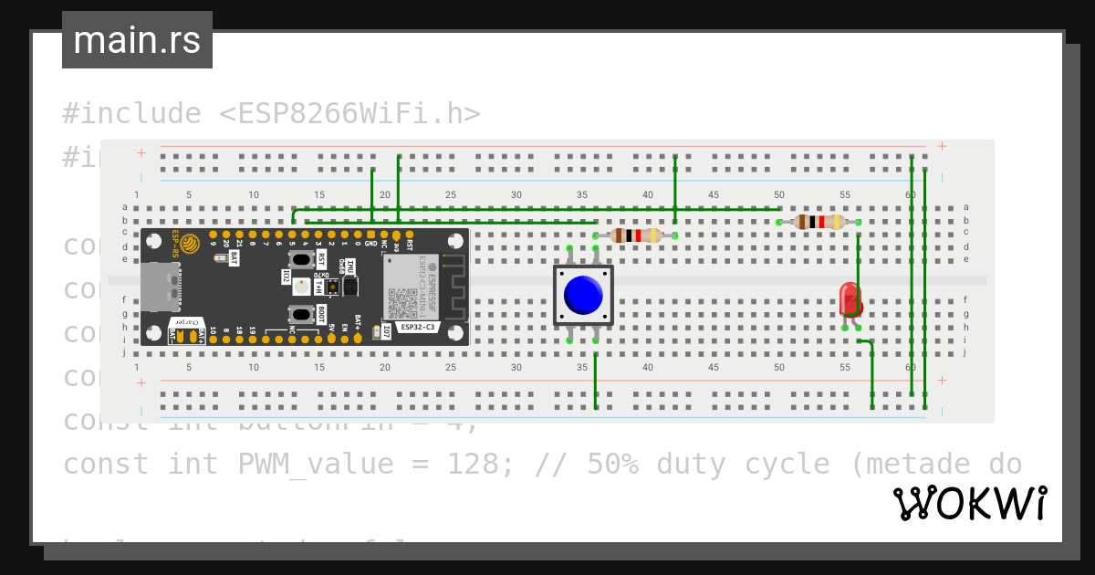 esp 8266 Copy (2) - Wokwi ESP32, STM32, Arduino Simulator