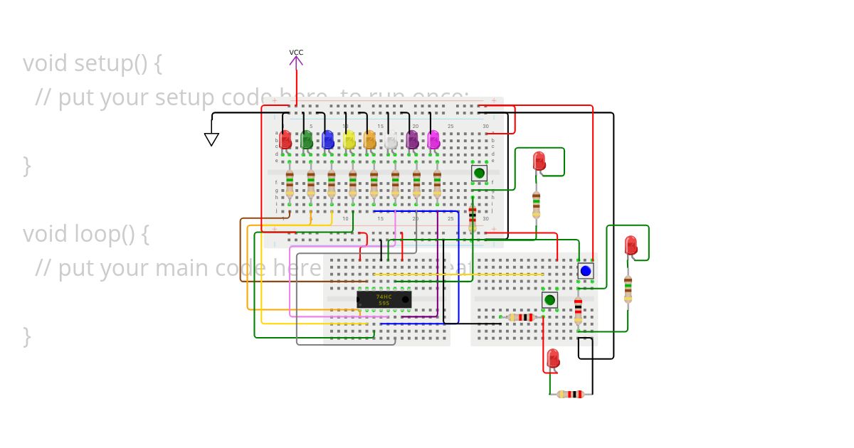 Shift Register simulation
