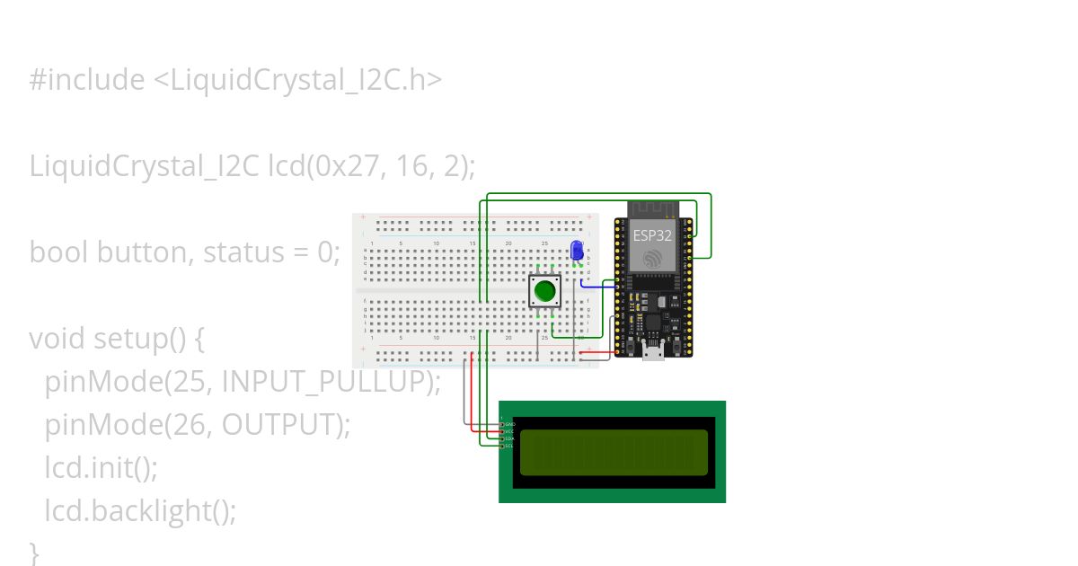 ESP32 Switch Button simulation