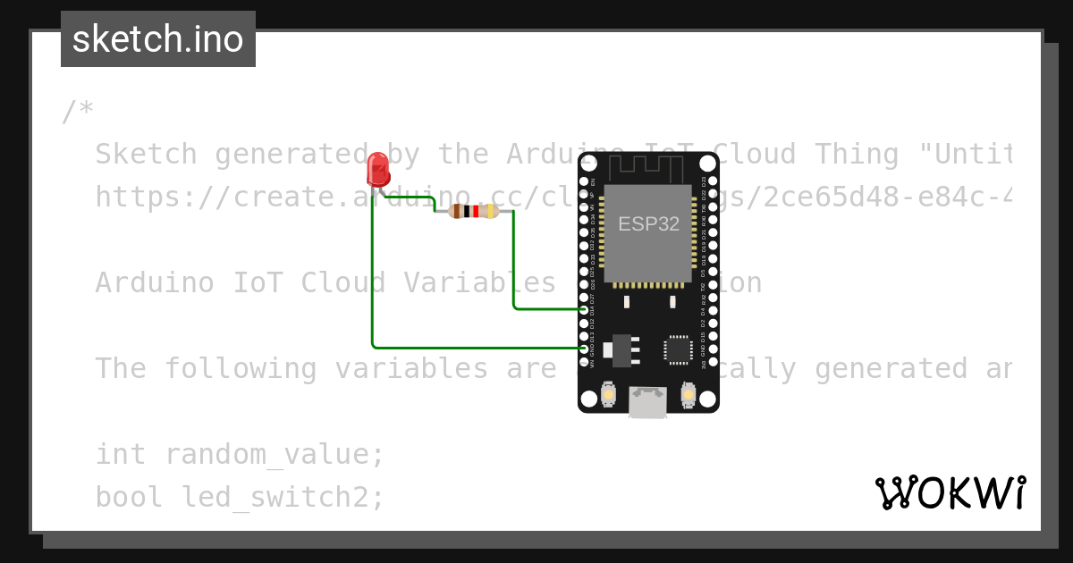 IoT-Cloud-TC3006Cx - Wokwi ESP32, STM32, Arduino Simulator