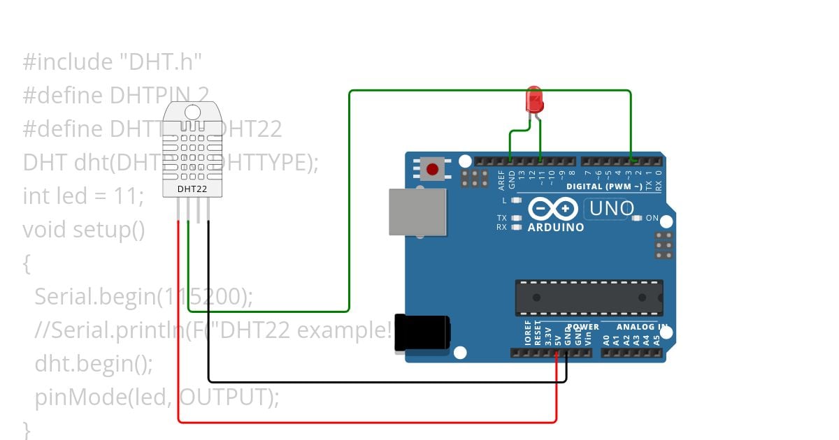 temperature sensor  simulation