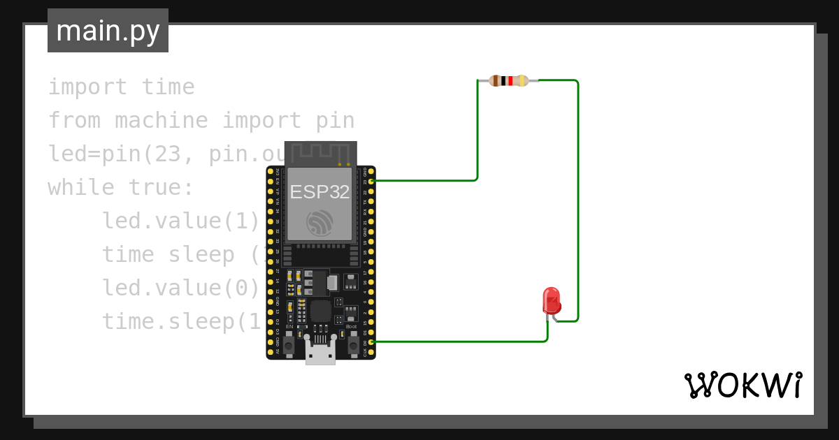 Simulateur oumayma wokwi esp32 stm32 arduino simulator