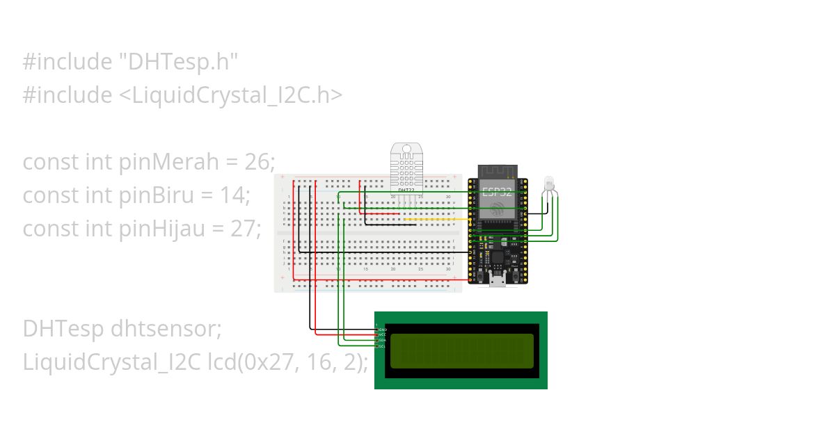 DHT 22 simulation