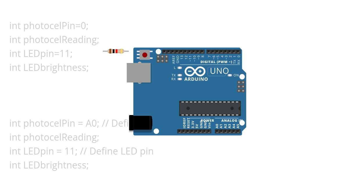 photoresister simulation