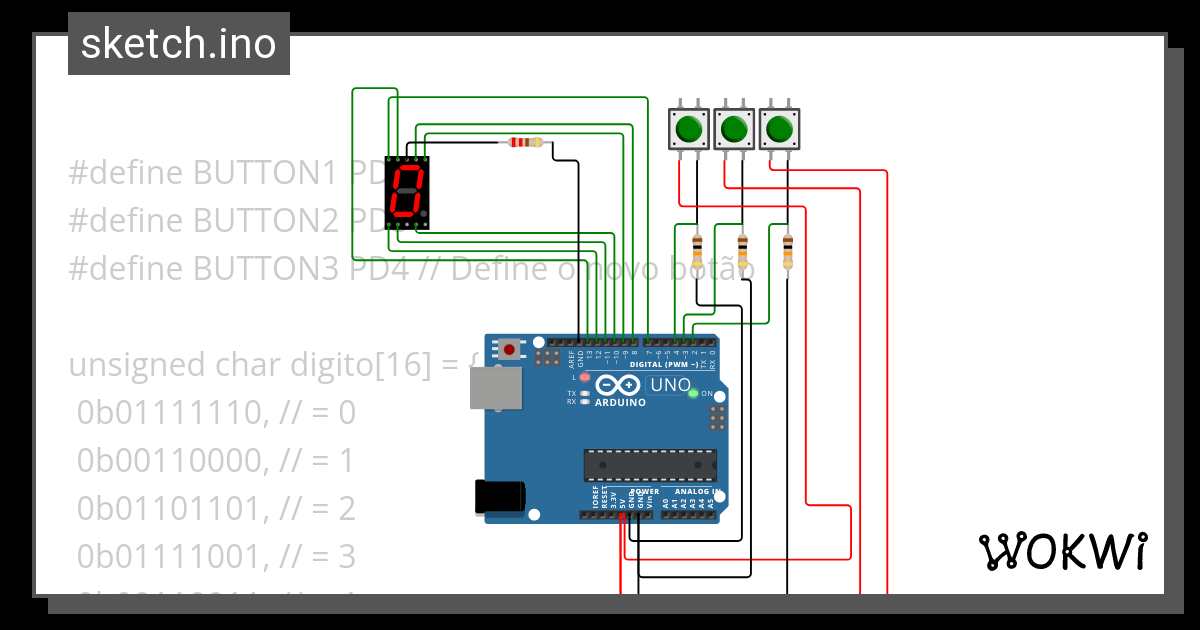 Contador Decimal E Hexadecimal Copy Wokwi Esp32 Stm32 Arduino Simulator 0675