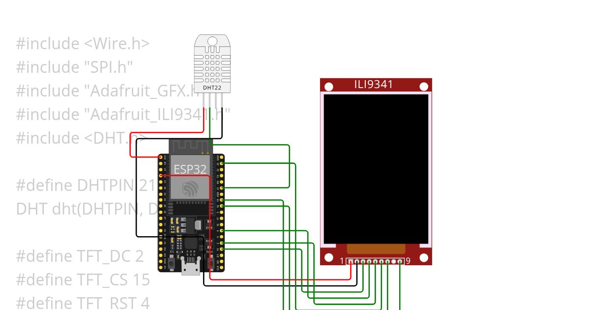 esp32_tft_dht22 simulation