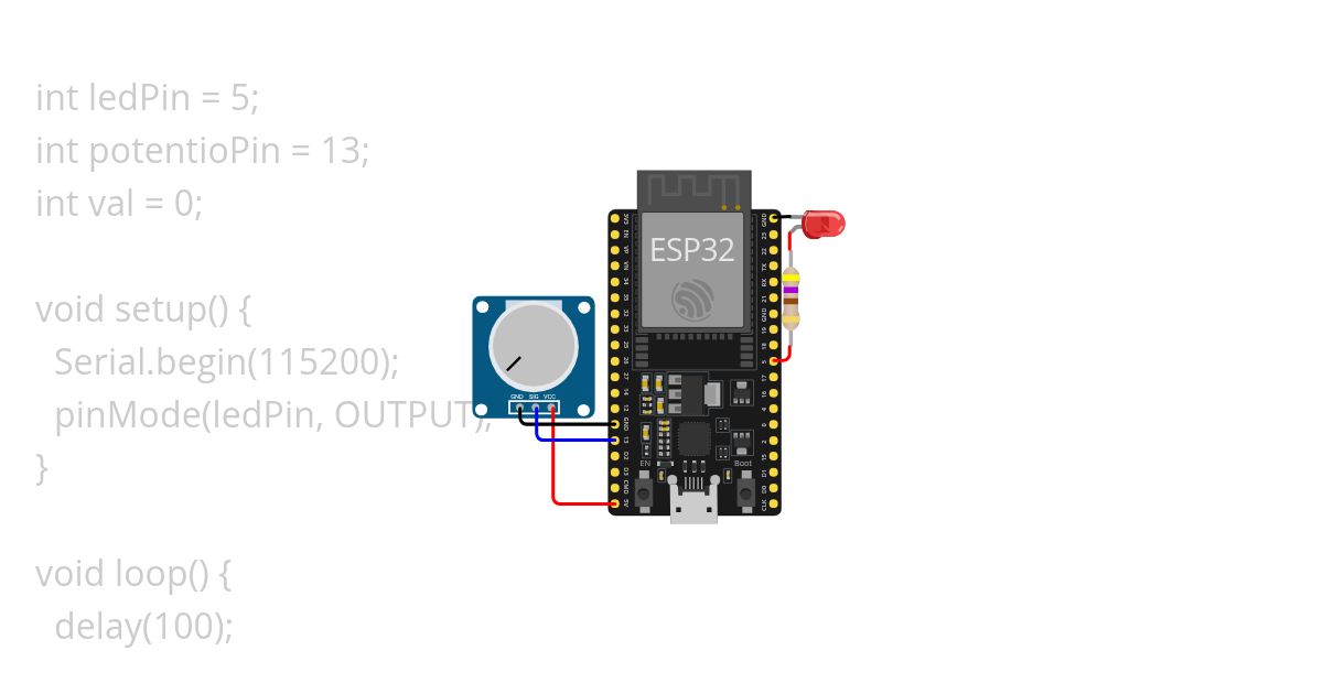 2107411025 Muhammad Haikal Al Rasyid - Praktik Mengendalikan LED Dengan PWM simulation