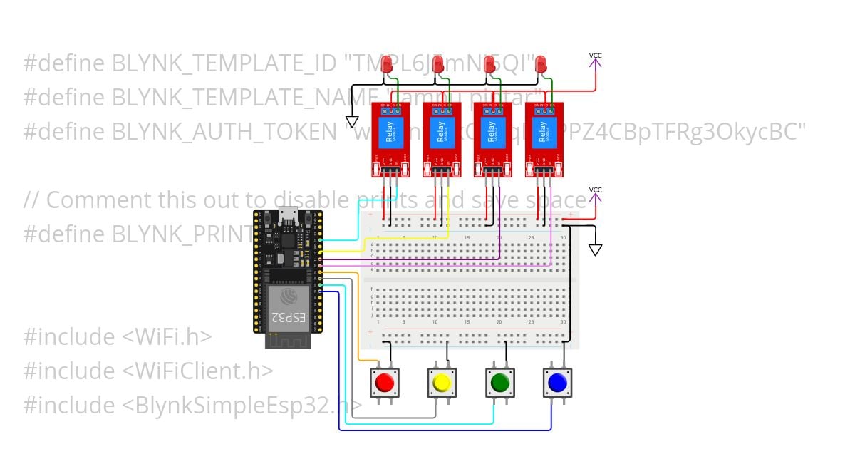 BlynkESP32 simulation