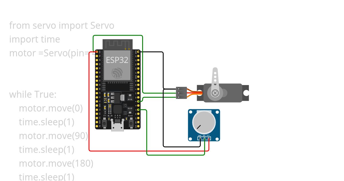 Servo Motor simulation
