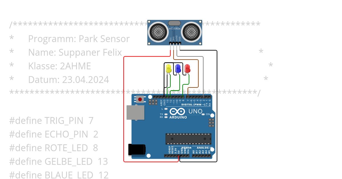 ultraschallsensor 2 simulation