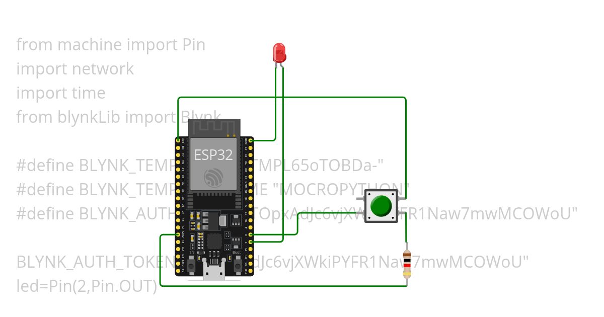 blynk _iot_led simulation