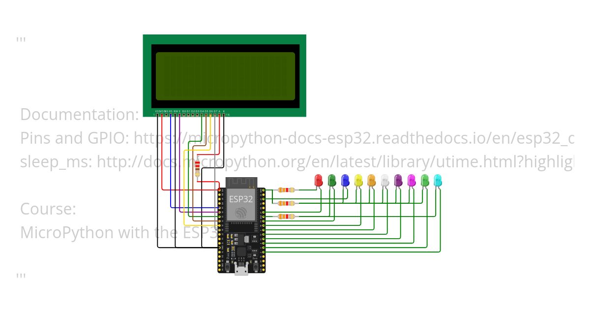 2. LED Blinking with timer Copy simulation