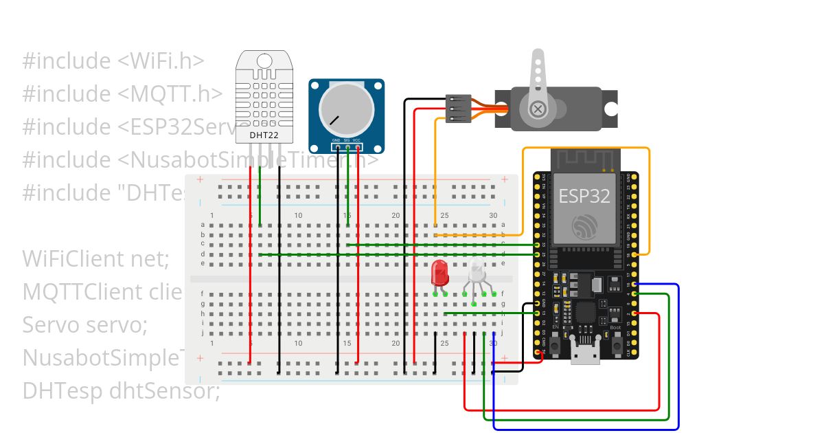 Kelas IoT simulation