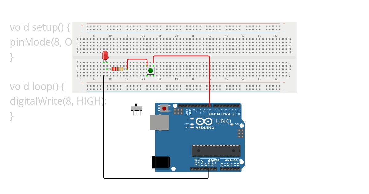 Aula Push Button simulation