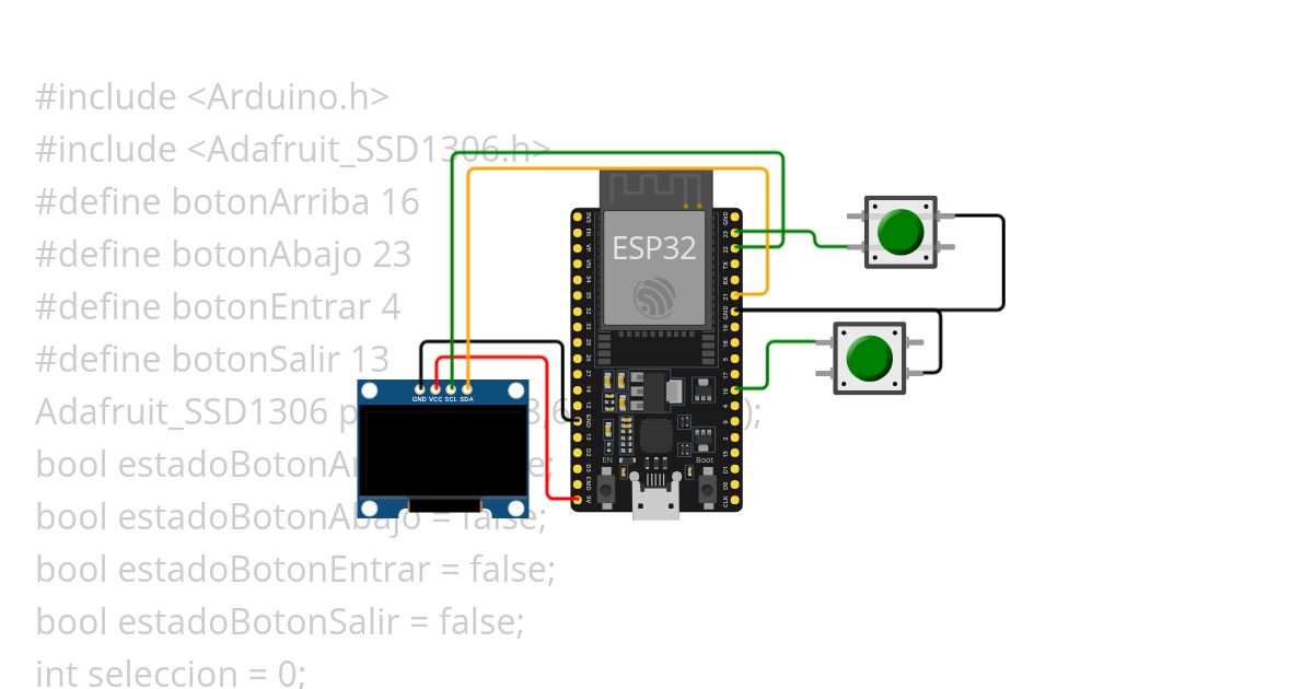 SSD1306 simulation