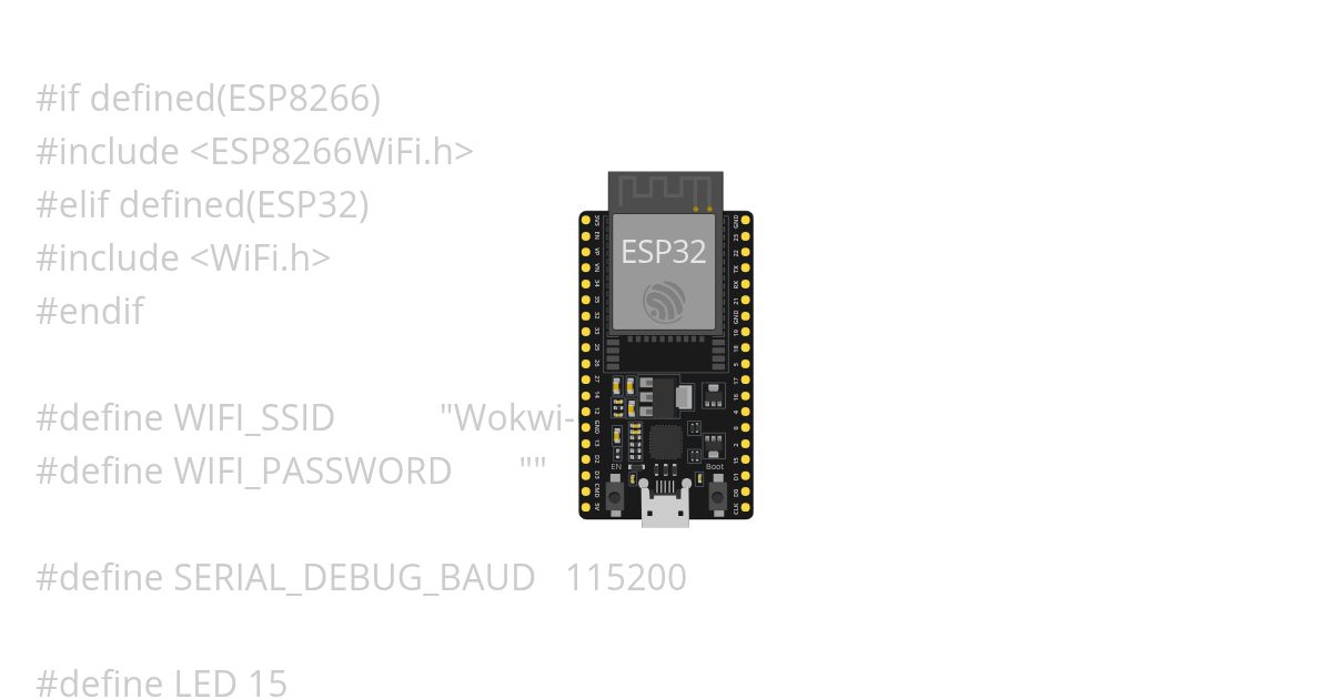 ESP32 Wifi scan simulation