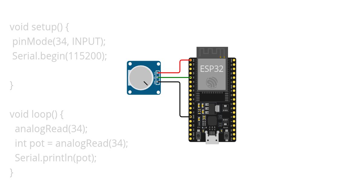 ESP32_pot simulation