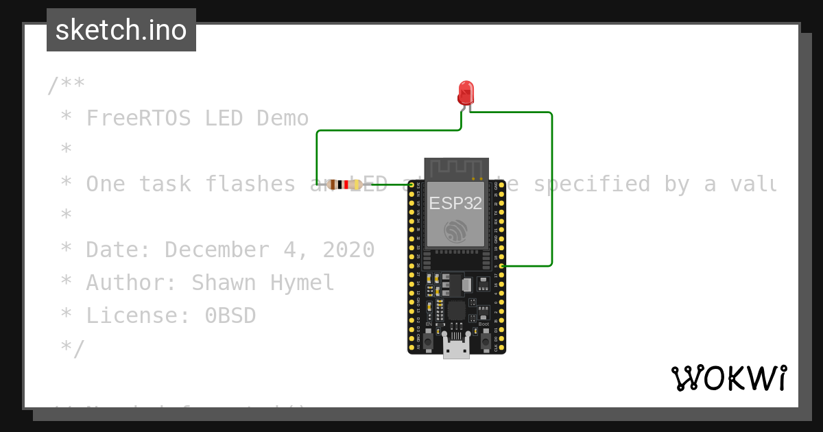 Wokwi online esp32 stm32 arduino simulator