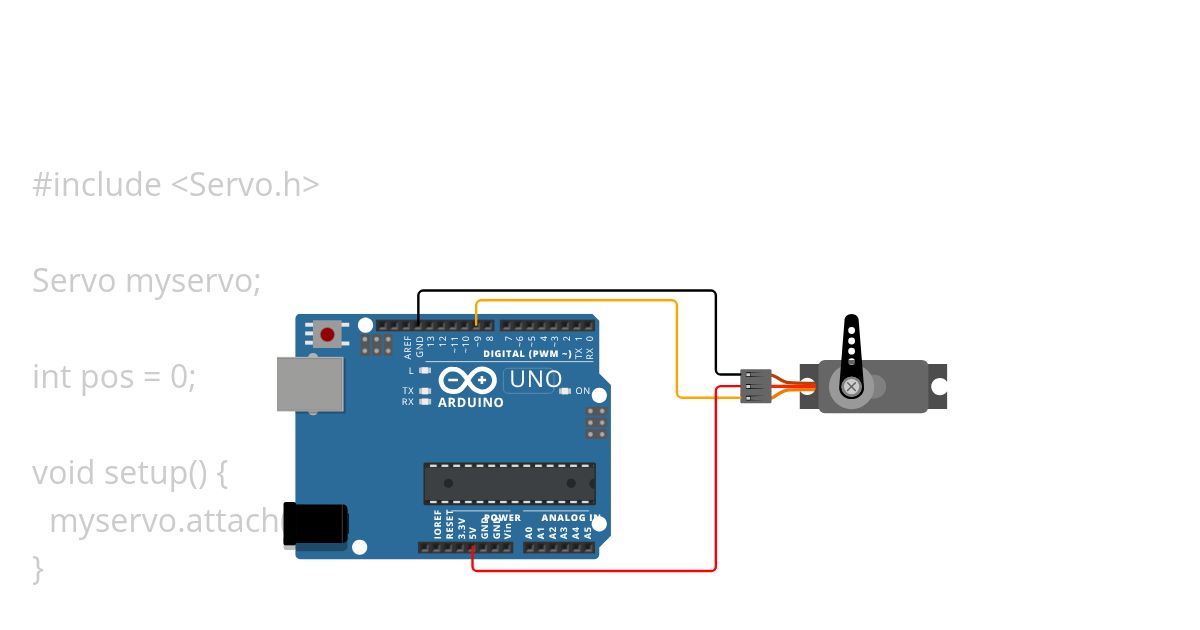 arduino_servo simulation