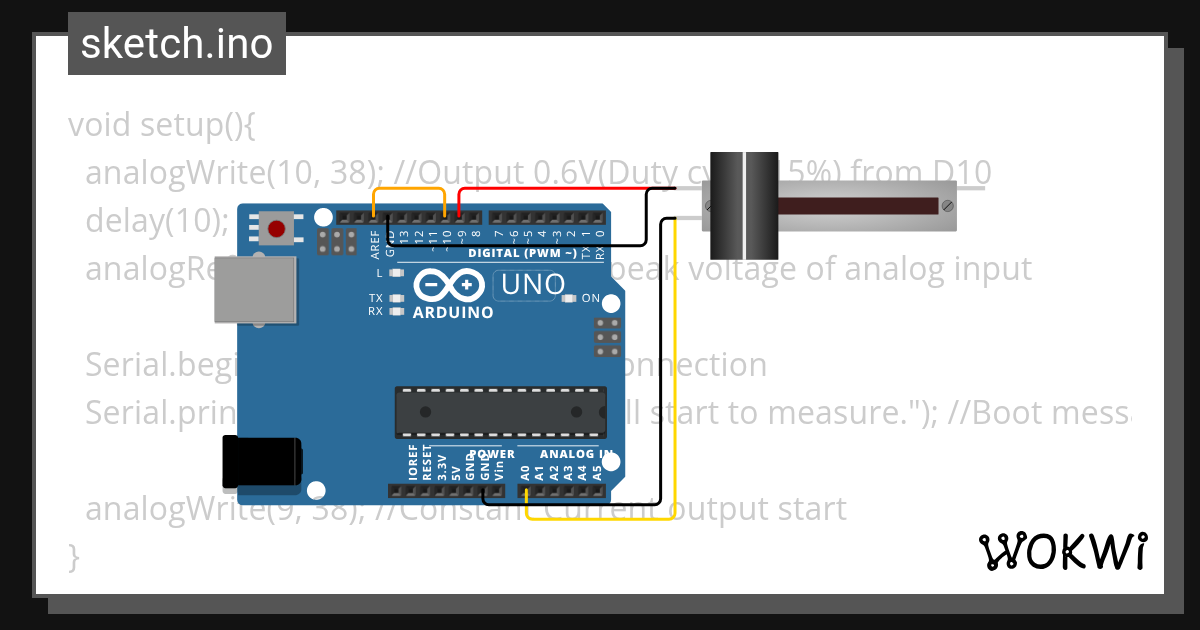 ArduResistance(5V) - Wokwi ESP32, STM32, Arduino Simulator
