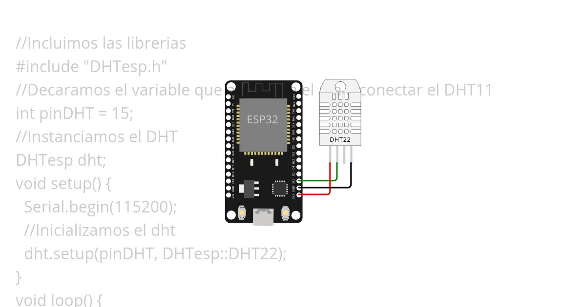 Sensor de temperatura y humedad DHT11 y DHT22.ino simulation