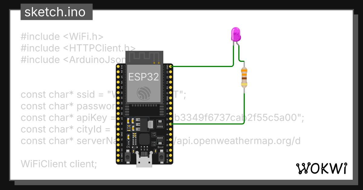Wokwi online esp32 stm32 arduino simulator