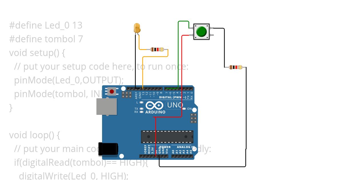 PushButton simulation