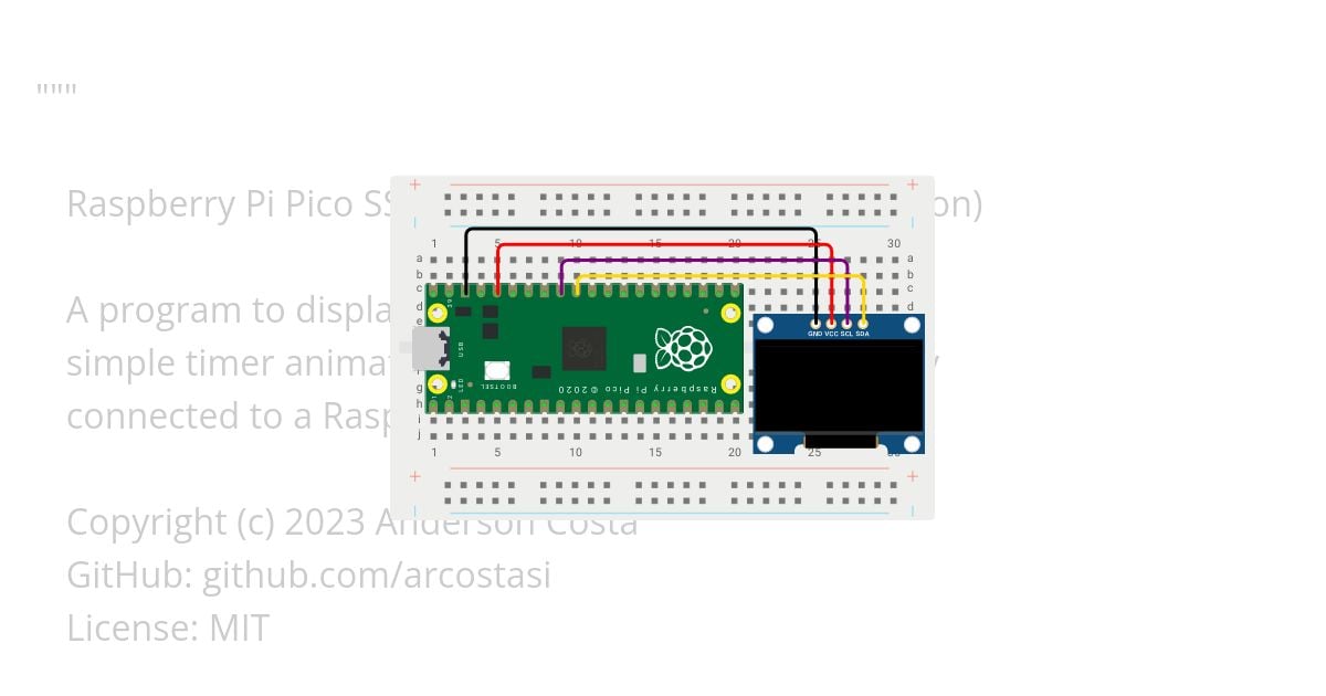 SSD1306 with MicroPython Copy (scanner included) simulation