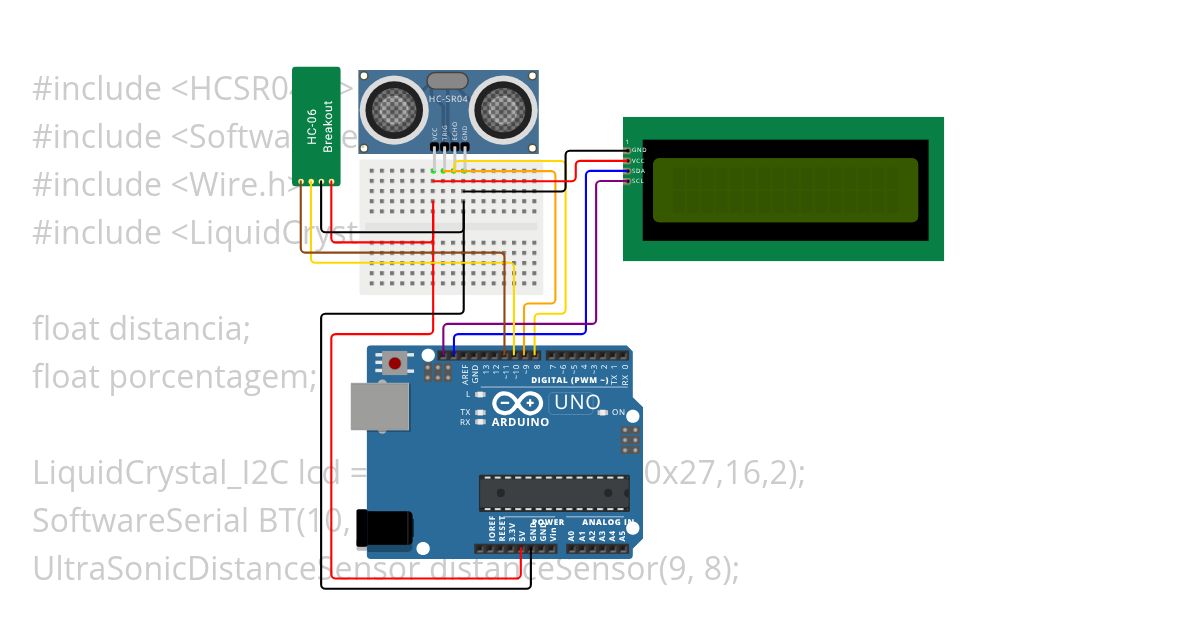 UPX Arduino simulation