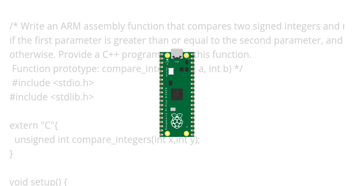 (T1) Compare Integers simulation
