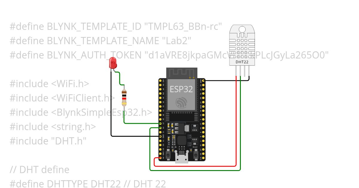 LED_DHT simulation