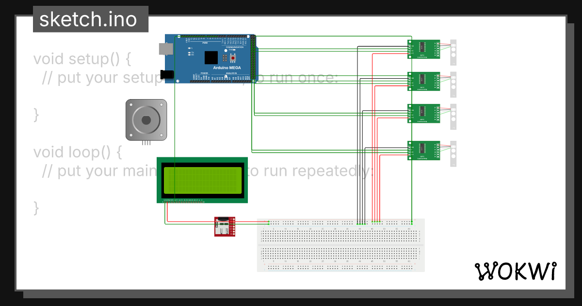 Deployable Structures Test Stand V2 - Wokwi ESP32, STM32, Arduino Simulator