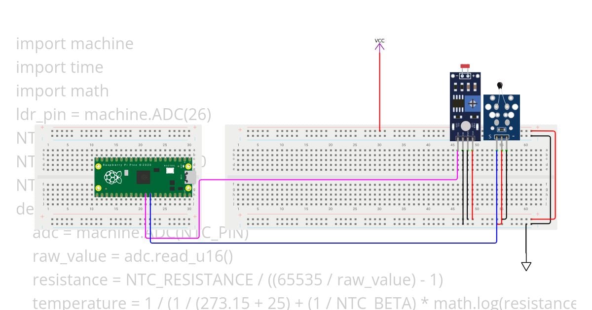 Temp. Sensor simulation