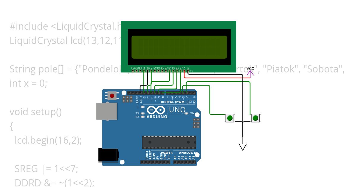 pondelok utorok simulation