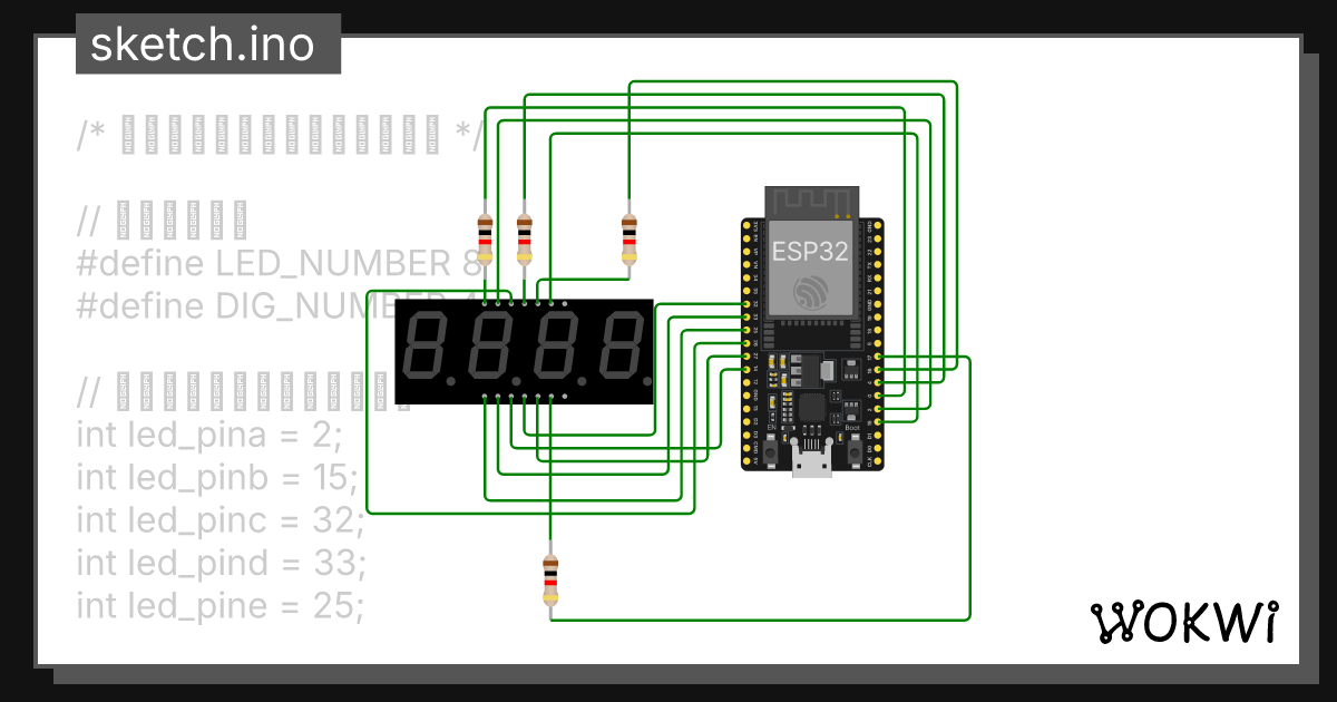 Wokwi - Online ESP32, STM32, Arduino Simulator
