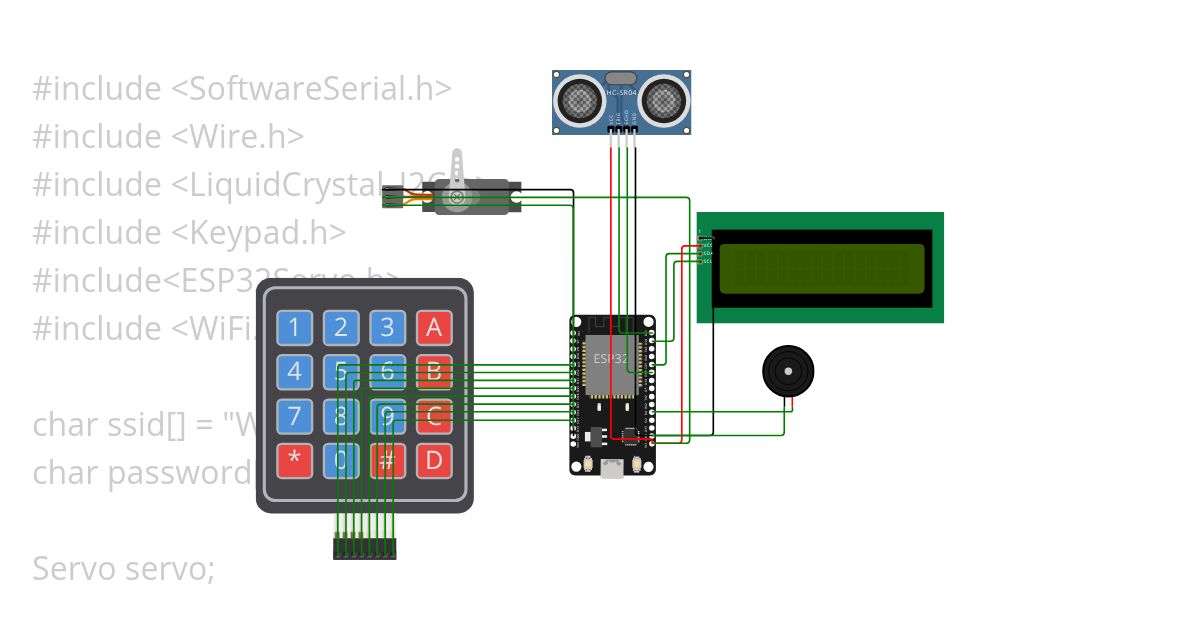 SMART DOOR UNLOCK SYSTEM Copy simulation