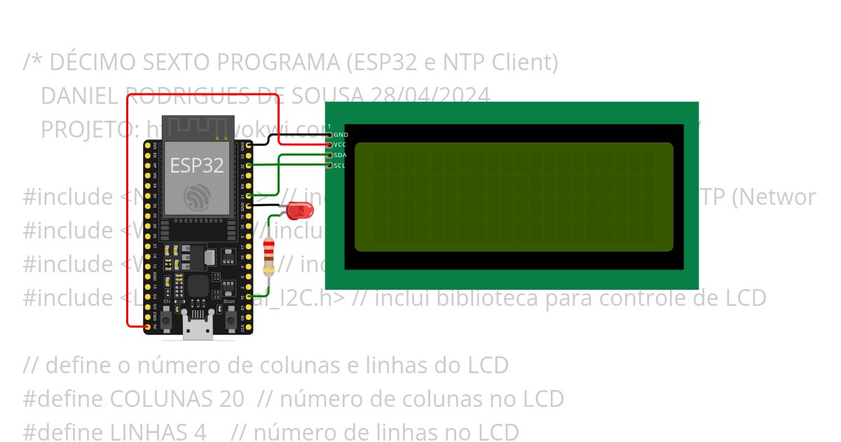 DÉCIMO SEXTO PROGRAMA (Cliente NTP) - IoT e Aplicações FATEC Itaquera simulation