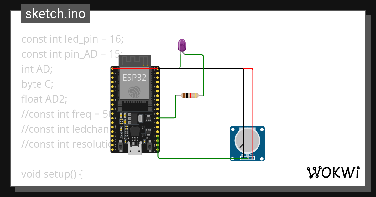 PWM - Wokwi ESP32, STM32, Arduino Simulator