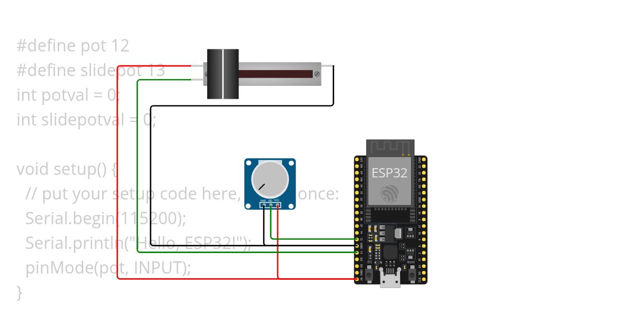 POTENTIOMETER simulation