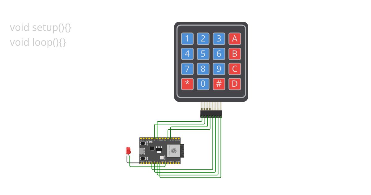 RISC-V-KEYPAD simulation