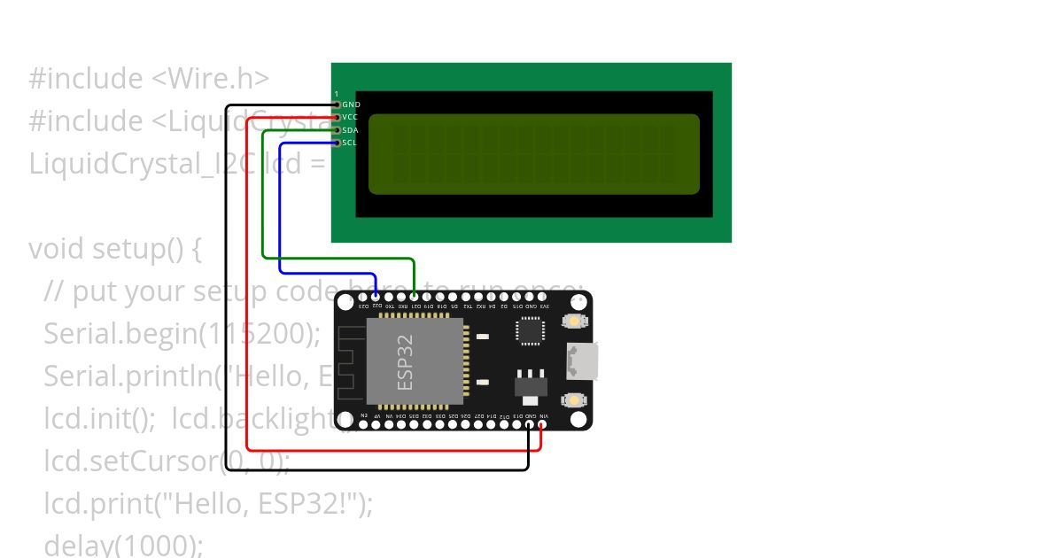 LCD simulation